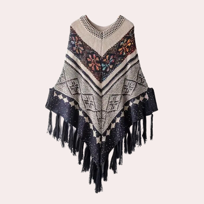 LANICA - Châle Poncho Réconfortant pour Femmes