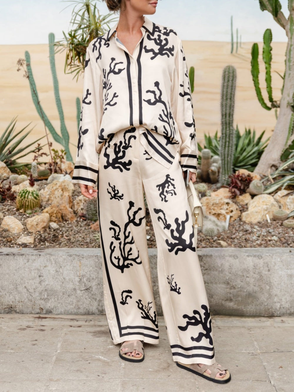 Emmy™ | Ensemble de Pyjama en Soie Élégant