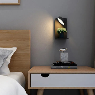 EasyHome | Lampe de chambre à coucher LED dimmable et chargeur de téléphone en un seul appareil
