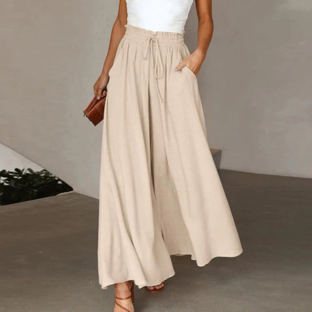 Emilie | Pantalon large femme | Eté