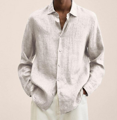Raleigh | Chemise en Coton-Lin pour Hommes – Aérée, Classique & Confortable