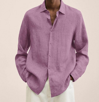 Raleigh | Chemise en Coton-Lin pour Hommes – Aérée, Classique & Confortable