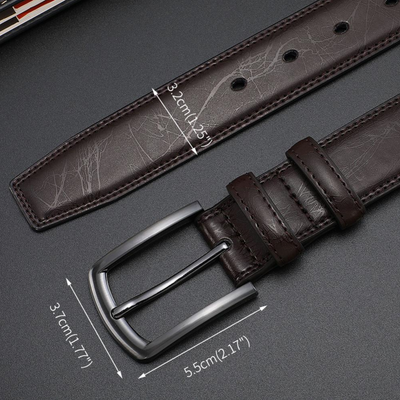 Ethan - Ceinture en cuir élégante pour l'homme moderne