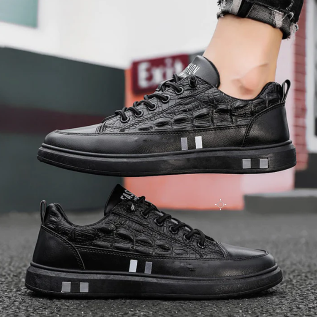 Zacharie | Baskets Stylisé Pour Hommes | Lacets