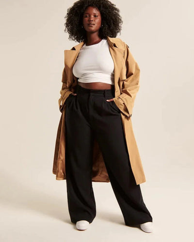 Celin | Pantalon d'été à taille haute pour femmes, jambes larges et confortables