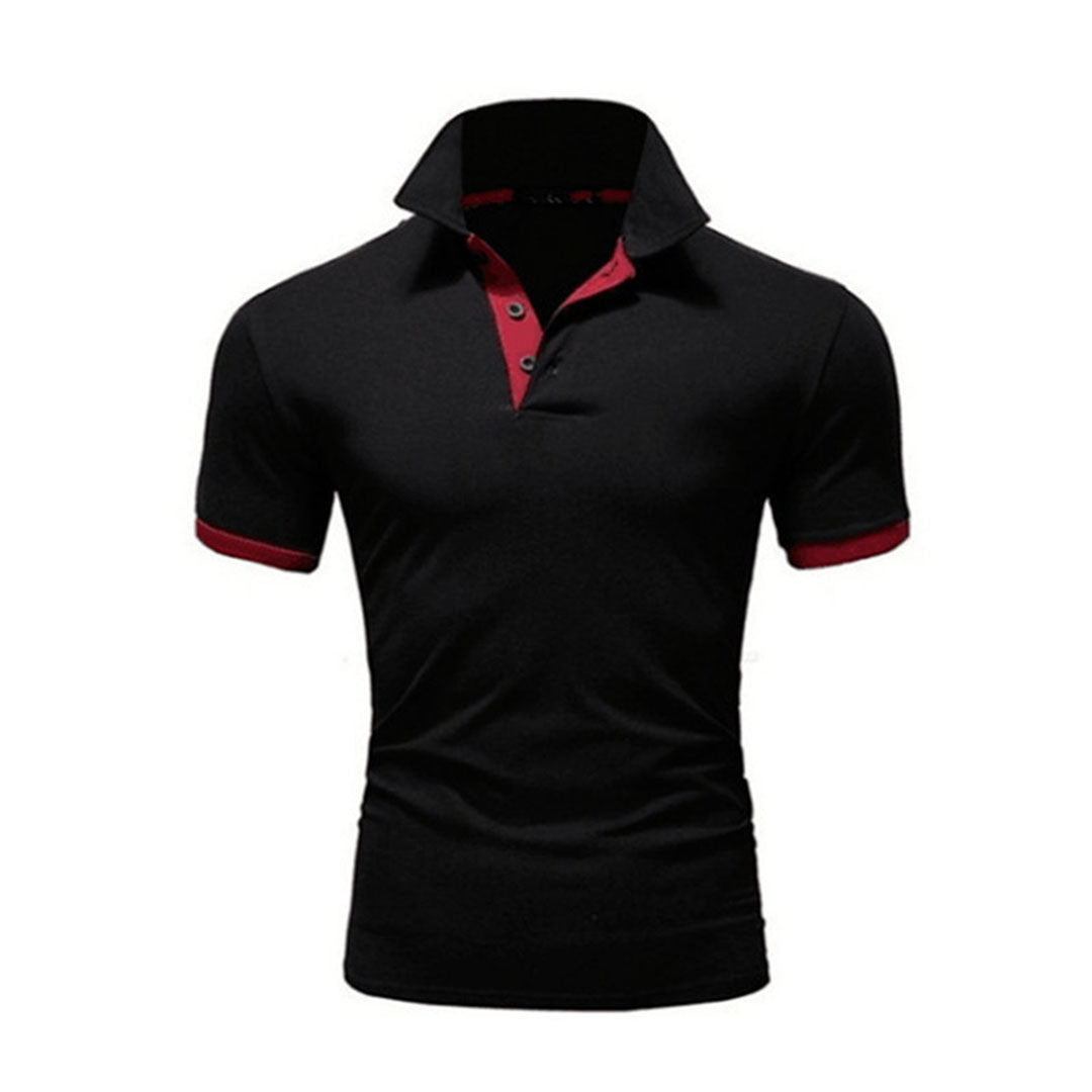 Javier | Polo Simple Pour Hommes | Manche Courte