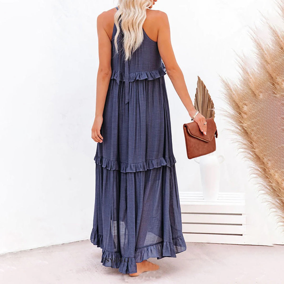 Vanessa | Robe D'Été Stylisé Pour Femme | Maxi