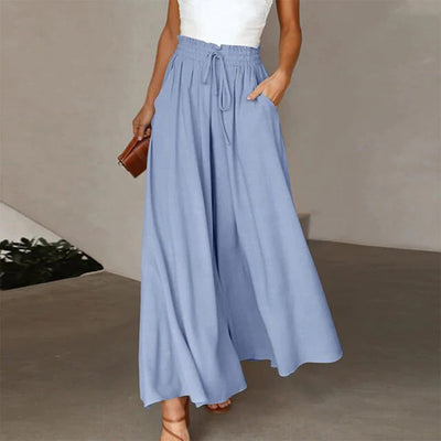 Emilie | Pantalon large femme | Eté