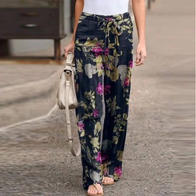Daphné | Pantalon fleurie pour femme | Chic