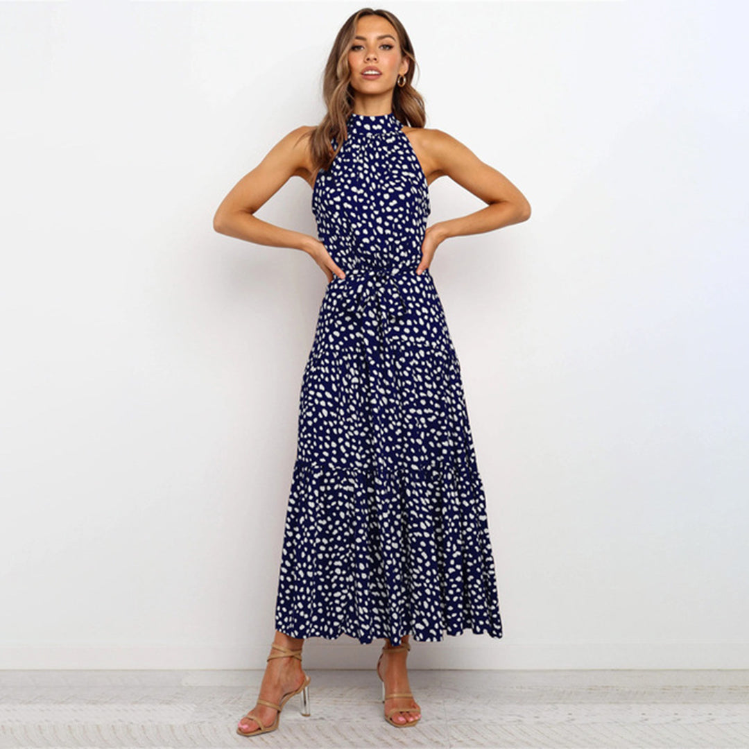 Aurélie | Robe Élégant Dos Nu Pour Femme | Midi
