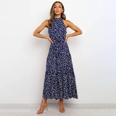 Aurélie | Robe Élégant Dos Nu Pour Femme | Midi