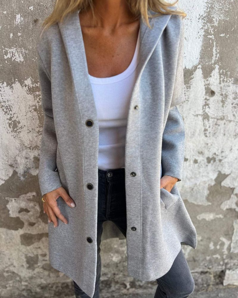 NORA - VESTE À CAPUCHE DÉCONTRACTÉE