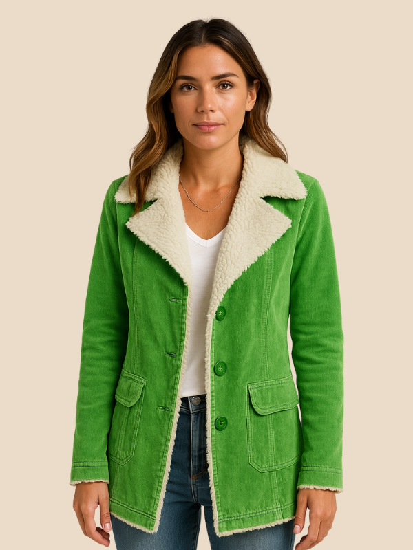 Veste Velours | Doublure Sherpa | Style Vintage