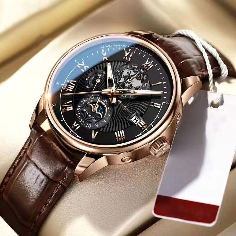 Montre Quartz Luxe | Style moderne & polyvalence