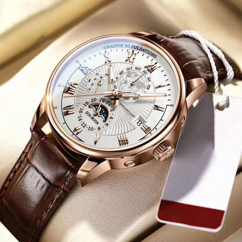Montre Quartz Luxe | Style moderne & polyvalence