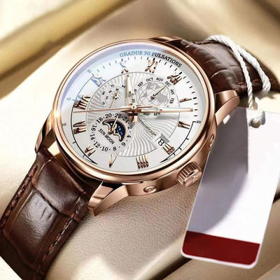 Montre Quartz Luxe | Style moderne & polyvalence