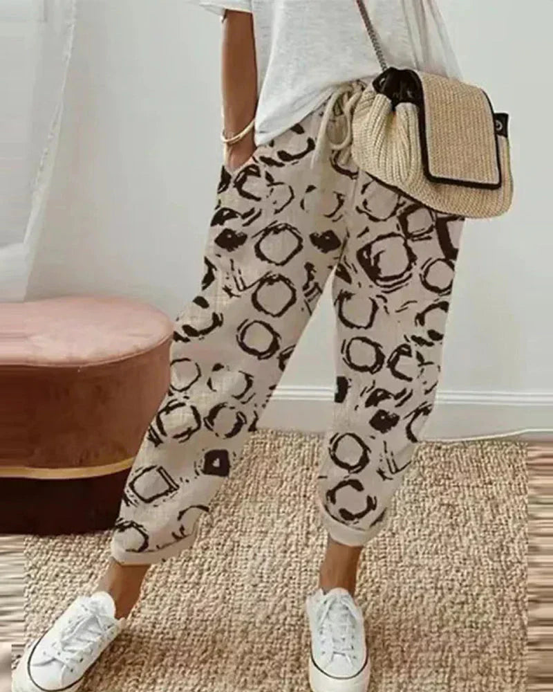Pantalon en lin pour femmes - Layla