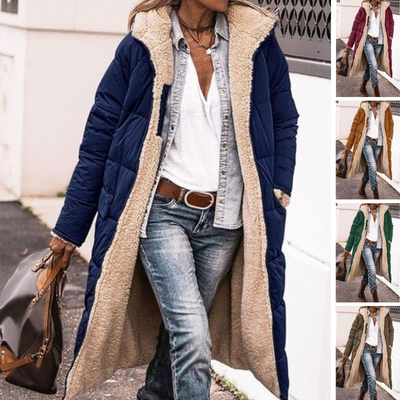 CARINA - Manteau réversible élégant pour femmes