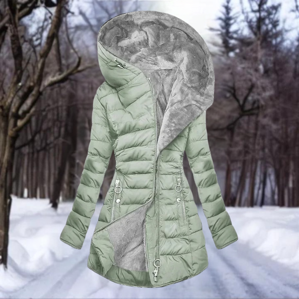 THEA - Manteau en peluche élégant pour femmes