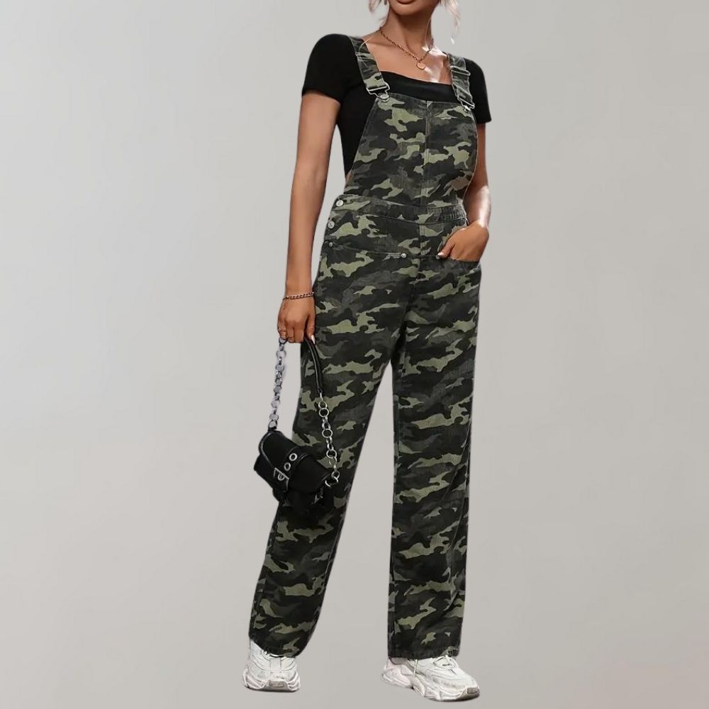 Neea - Combinaison camouflage élégante pour l'été