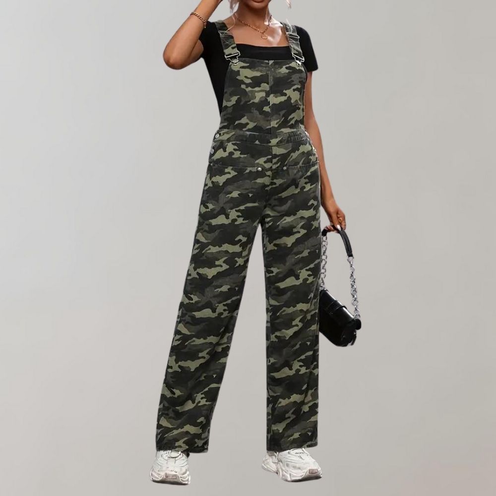 Neea - Combinaison camouflage élégante pour l'été
