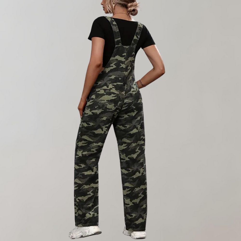 Neea - Combinaison camouflage élégante pour l'été