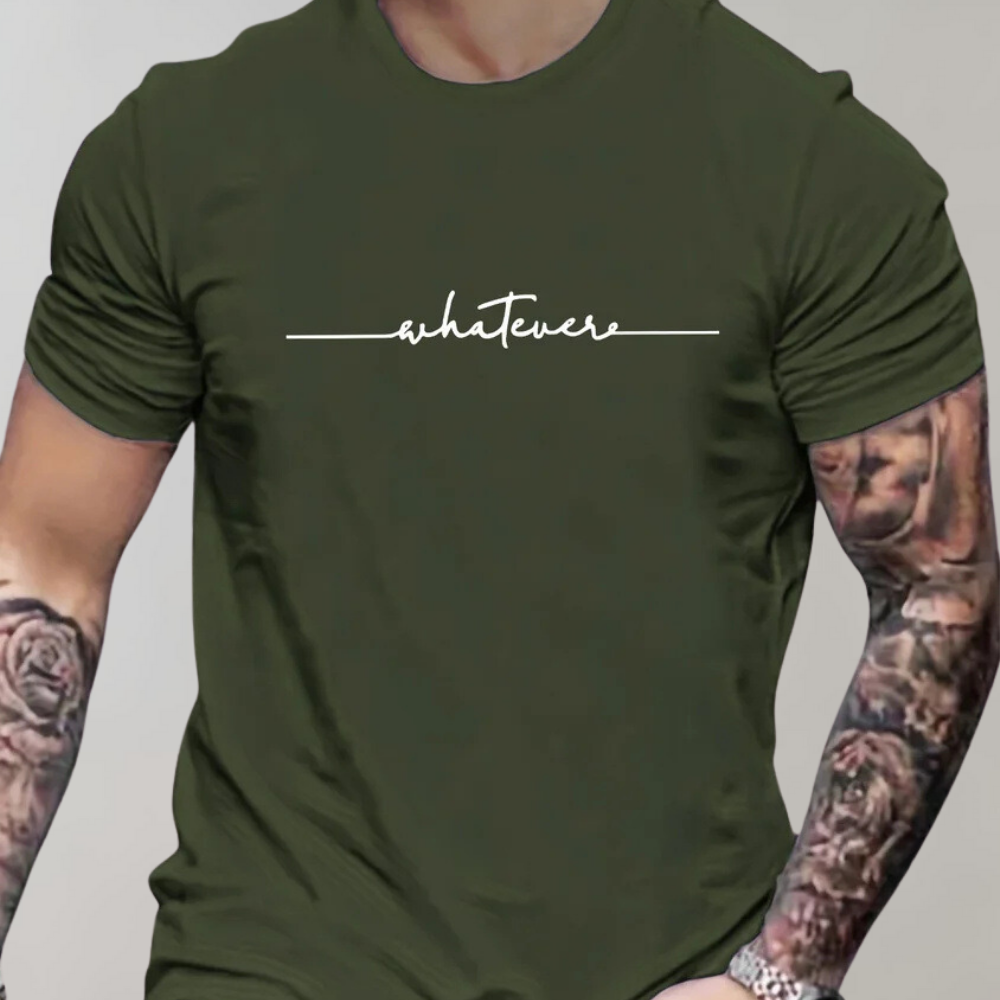Nathan | T-Shirt Imprimé Pour Hommes | Manche Courte