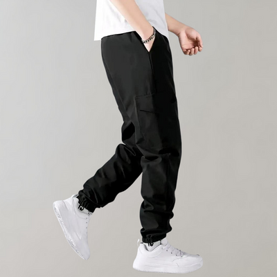 Falke - Pantalon cargo élégant pour homme avec cordon de serrage confortable