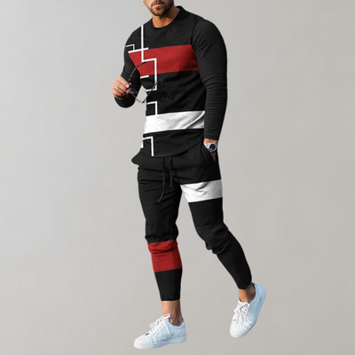 Yves | Ensemble Manches Longues 2 Pièces Pour Hommes