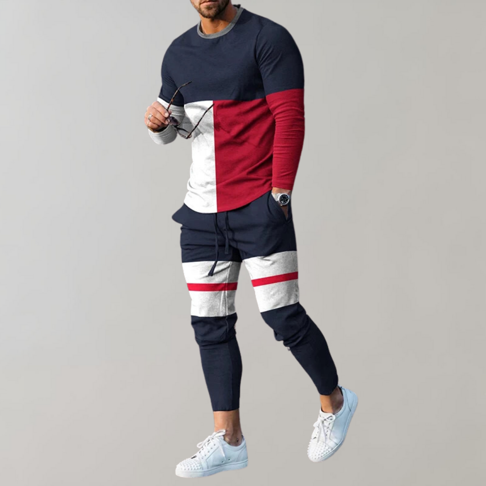 Yves | Ensemble Manches Longues 2 Pièces Pour Hommes