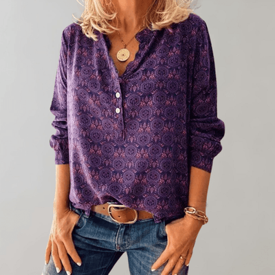Rakel | Blouse vintage décontractée pour femmes