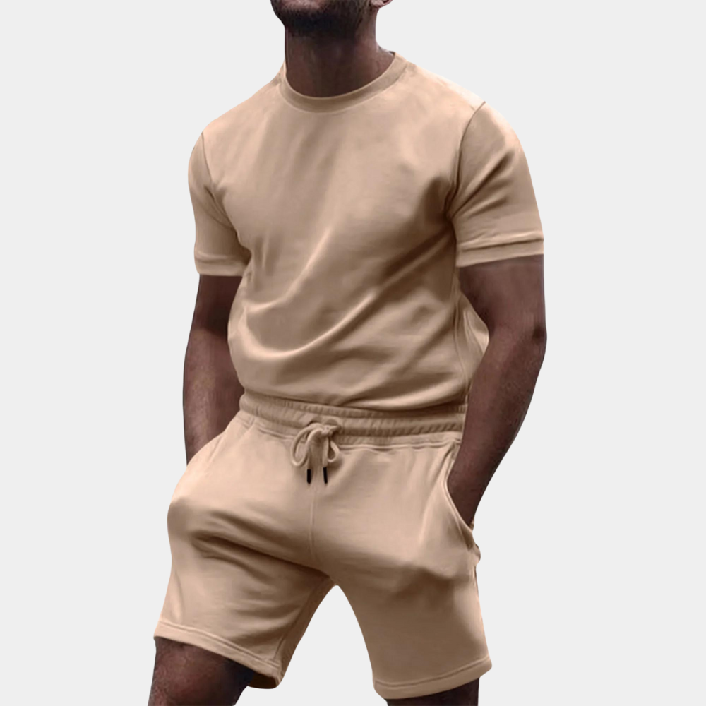 Cédric | Ensemble Deux Pièces Homme Simple Plain
