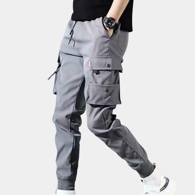 Benvolio - Pantalon cargo élégant pour homme avec poches à rabat pratiques