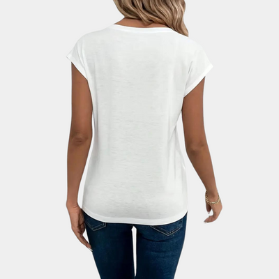 Jocelyne | T-Shirt Confortable Our Femme | Blanc