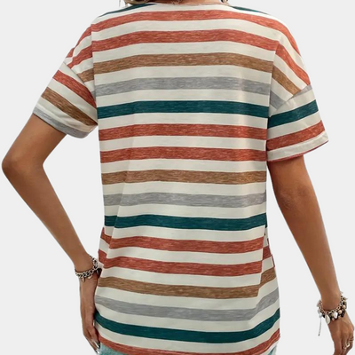 Manon | T-Shirt Rayures Pour Femme | Ete