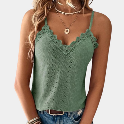 Micheline | Top Sans Manches Pour Femme | Chic