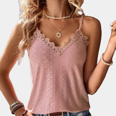 Micheline | Top Sans Manches Pour Femme | Chic