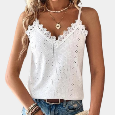 Micheline | Top Sans Manches Pour Femme | Chic