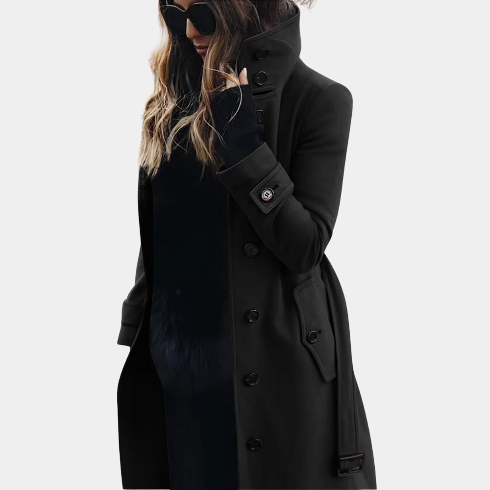 Miaka - Trench-coat élégant et chaud pour dames