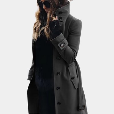 Miaka - Trench-coat élégant et chaud pour dames