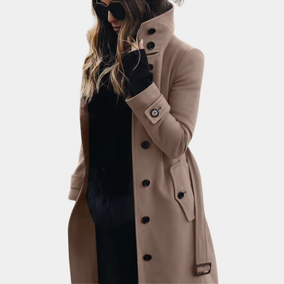 Miaka - Trench-coat élégant et chaud pour dames
