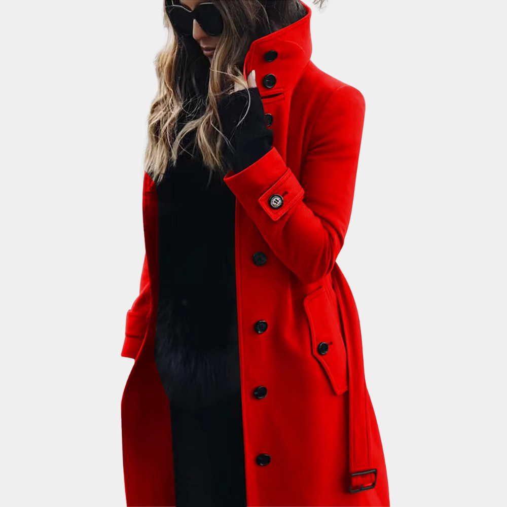 Miaka - Trench-coat élégant et chaud pour dames