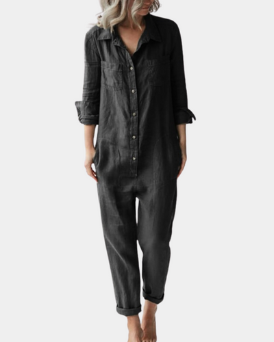 Allegra | Jumpsuit dames casual ademend lang mouw comfort design