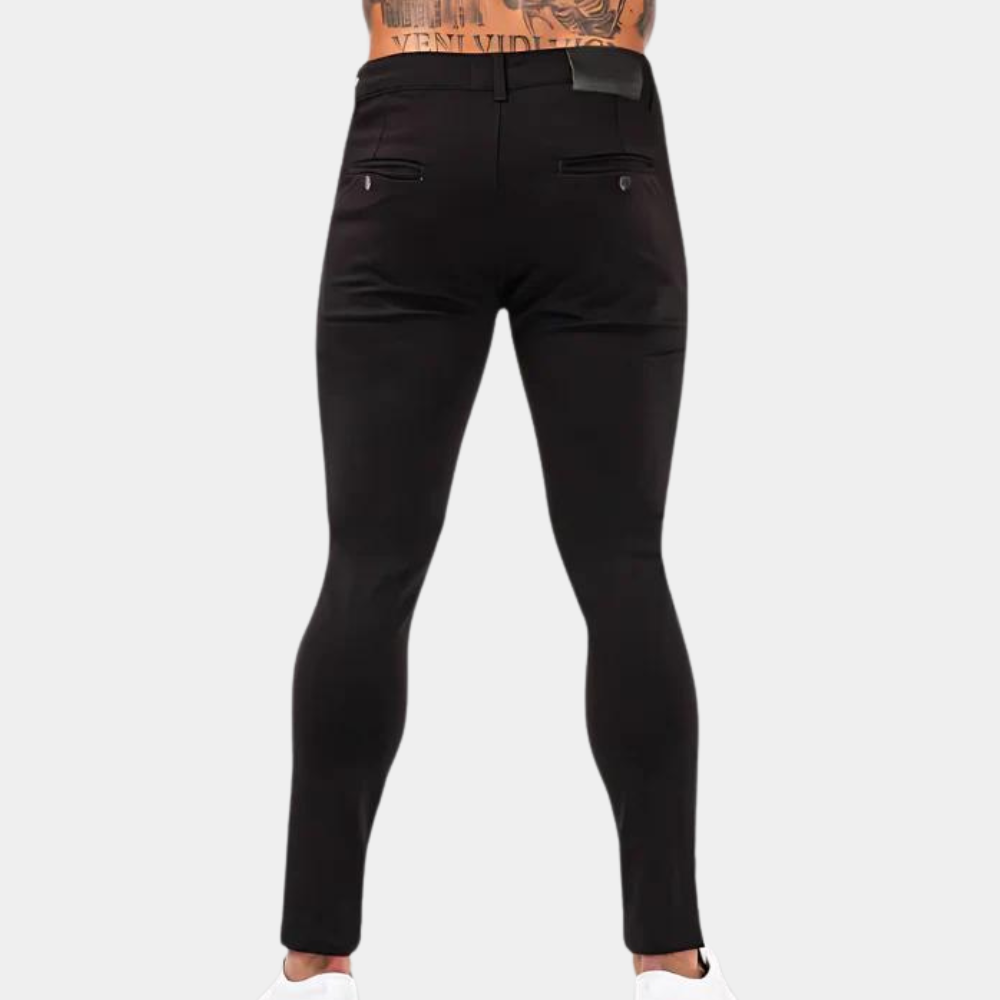 Pantalon de coupe décontractée pour homme, élégant et confortable