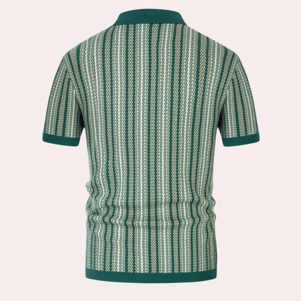 Philippe | Chemise Rayé Pour Hommes | Simple