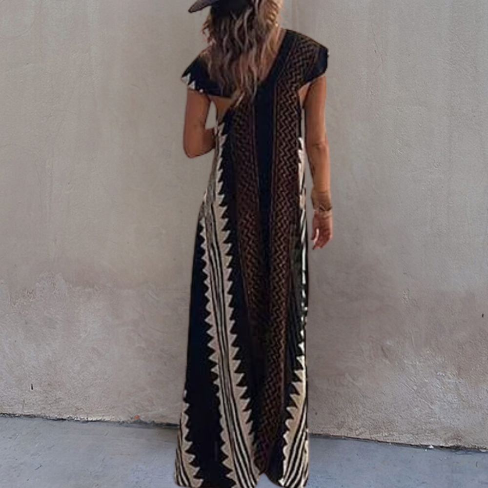 Adèle | Robe D'Été Boheme Pour Femme | Maxi