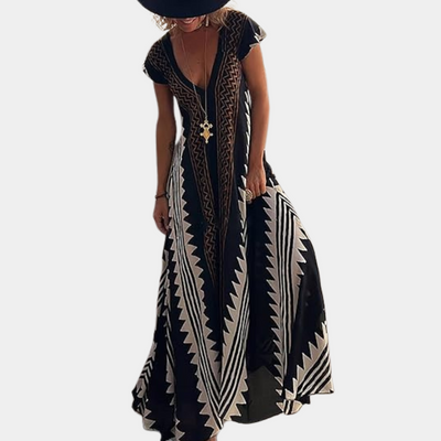 Adèle | Robe D'Été Boheme Pour Femme | Maxi