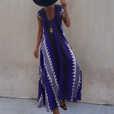 Adèle | Robe D'Été Boheme Pour Femme | Maxi