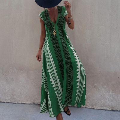Adèle | Robe D'Été Boheme Pour Femme | Maxi
