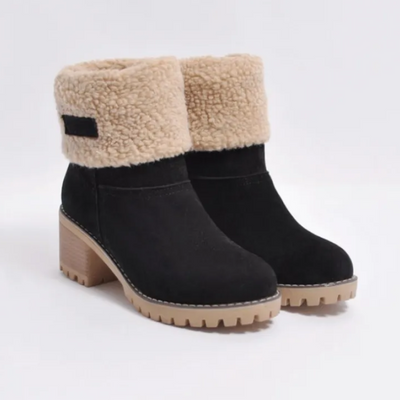 Allison | Bottes doublées avec talon